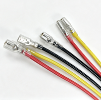Câble en silicone résistant à la chaleur personnalisé VH3.96 4.8mm avec borne à fourche pour contrôleur de puissance et équipement mécanique