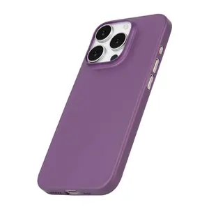 Factory Price Thin PP Mobile Cover Matte thin case for iPhone for 15 Pro Max Slim Matte Mobile Cover