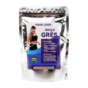 Polvere Detox a Base di Estratti Erboristici per la Perdita di Peso, Prodotti per la Salute con Ingredienti Naturali Boul Gres - Product Image 1