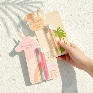 Parfum Roll-on Naturel et Frais Shimang Night Market Stall Q-version English Pear Freesia Marine, Format Standard pour Étudiants - Product Image 3
