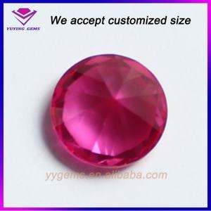 5 #   Distribuidores de Gemas de Rubí Rosa Oscuro, Rubí Birmano en Bruto de Corte Redondo, Gran Venta - Product Image 3