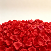 Kelopak Mawar Sutra Grosir yang Dapat Disesuaikan, Kelopak Bunga Buatan untuk Dekorasi Romantis Hari Valentine & Pesta Pernikahan