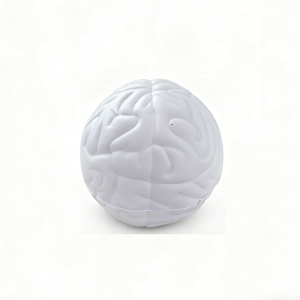 Jouet anti-stress en mousse PU en forme de cerveau - Cadeau promotionnel personnalisable pour les événements et les campagnes - Balle moelleuse - Unisexe, à partir de 8 ans - Product Image 2
