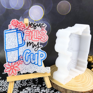 Moule de moulage en résine de silicone fait main Kingnoo, forme irrégulière, 1 pièce, style DIY, ornements décoratifs, outils pour gâteaux, en stock dans le Hebei - Product Image 3