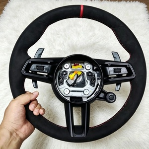 Volante Deportivo de Alcántara en Oferta para <span class=keywords><strong>Porsche</strong></span> Cayenne, Panamera, 911, 718, Macan, 991, 958, 970, Personalizable - Product Image 6
