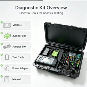 Equipo de Prueba de Chasis para Vehículos, Diagnóstico Profesional de Fallas en Chasis de Camiones Pesados y Vehículos Comerciales - Product Image 2