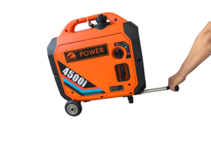 Generador de energía de emergencia de alta calidad Inversor portátil de 4000 vatios con ruedas y mango Respaldo instantáneo en situaciones <span class=keywords><strong>urgentes</strong></span> - Product Image 2