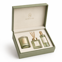 Emballage de luxe personnalisé pour collection de parfums, en carton rigide à bords superposés, fabrication OEM