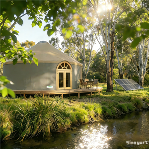 <span class=keywords><strong>Yourte</strong></span> <span class=keywords><strong>à</strong></span> <span class=keywords><strong>vendre</strong></span> <span class=keywords><strong>Yourte</strong></span> de glamping Maison en bois <span class=keywords><strong>Yourte</strong></span> de Mongolie de luxe moderne de style nouveau en bois - Product Image 4