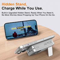 OEM 20000mAh Chargeur portable avec prise AC 2.4A à charge rapide, affichage numérique, 20000mAh