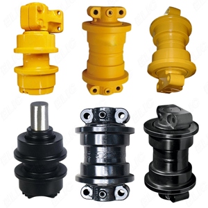 جرافة بلدوزر أجزاء الهيكل السفلي d4c d4d d4e d5 d5h d6c d6h d6d d6e d60 d65 القاع السفلى بكرة جنزير - Product Image 1