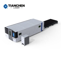 Mesin pemotong Laser 6Kw serat Cnc, mesin pemotong pelat logam 2000X6000 lembar Lazer ukuran