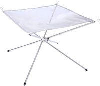 Nouveau Design outil de Camping en plein air support de combustion du bois en acier inoxydable fosse à feu pliante
