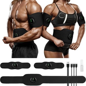 Ceinture d'entraînement musculaire abdominale Minghuangda EMS, appareil de massage alimenté par USB pour la maison, le sport et la remise en forme - Product Image 1