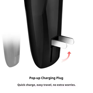 Mini afeitadora eléctrica para hombre, afeitadora de doble cabezal, recargable, para barba, afeitado genuino, resistente al agua - Product Image 2