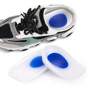 Palmilhas de Silicone Confortáveis, Almofada Transparente para Calcanhar, Meia Palmilha Elevadora para Sapatos, Almofadas Macias Adesivas para Fascite Plantar, Suporte para Calcanhar - Product Image 5