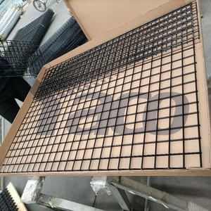 Panier en gabion carré soudé en acier galvanisé noir revêtu de vinyle <span class=keywords><strong>YACO</strong></span> YC-WG01 1x1x1 1x0.5x0.5 1x1x0.3m avec service de découpe - Product Image 6