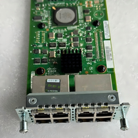 Cisco NIM-ES2-8-P= Modul NIM Gigabit EtherSwitch Layer2 PoE+ 8-Port 8x10/100/1000BASE-T RJ45 untuk Router Seri ISR4000