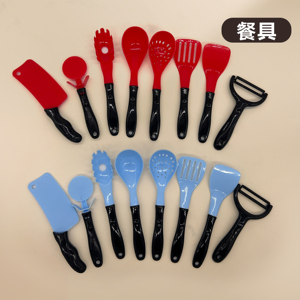 Casserole en plastique, bouilloire, poêle, vaisselle, jouets de cuisine pour jouer à faire semblant, puzzle pour enfants, interaction parent-enfant - Product Image 4