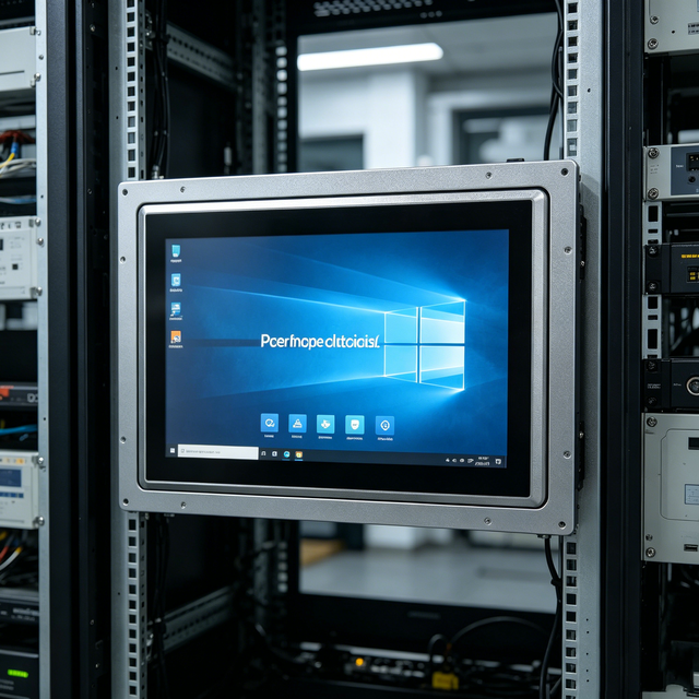 1000 Nits High Brightness IP65 Waterproof Fanless Embedded Industrial Panel PC, Linux Win11 10/12.1/15/17/19 Inch Touch Monitor