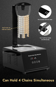 Factory Cheap Melt Fast Bicycle <b>Chain</b> Wax Warmer Easy to Use Black Bicycle <b>Chain</b> Wax Heater Machine for Outdoor and Home Use - Product Image 5