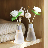 50ml vide désodorisant arôme verre bouteille de parfum roseau diffuseur pot décoration de la maison bouteilles de parfum