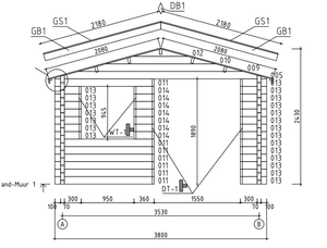 Petite maison de jardin cabane d'abri de jardin maison en bois à vendre - Product Image 5
