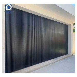 <span class=keywords><strong>Puerta</strong></span> de <span class=keywords><strong>Garaje</strong></span> de <span class=keywords><strong>Vinilo</strong></span> PVC Prima con Acabado de Vidrio, Resistente a la Intemperie e Insonorizada para Garajes de Casas de Campo y Villas - Product Image 2
