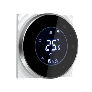 Alexa google home termostato, suporte inteligente para piso elétrico, aquecimento de água, termostato