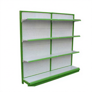 Scaffalatura in Metallo Verniciato a Polvere per Supermercati, Espositore Personalizzato a Più Livelli con Servizio di Progettazione 3D Gratuito - Product Image 4
