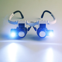 8 fois 15 fois 23 fois Loupe Led Tête Loupe Haute Puissance avec Lumière Led Pour Réparation De Montre Antique
