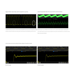 Oscilloscope numérique haute résolution à quatre canaux SIGLENT SDS2074/2204Xplus 12 bits, portée 500m, SDS2074X Dingyang Hi - Product Image 4