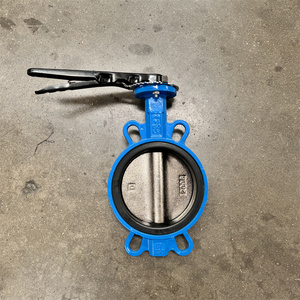 Válvula Borboleta de Haste em Ferro Dúctil com Vedação Suave e Assento EPDM, Tipo Wafer com Alavanca, Atacado para Fabricantes - Product Image 5