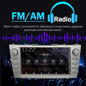 Estéreo para Auto Android de 9 Pulgadas para Toyota Camry (2006-2012), con CarPlay Inalámbrico y Android Auto, Navegación GPS, Unidad Principal Multimedia con Bluetooth - Product Image 3