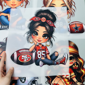 Trasferimenti DTF di Alta Qualità, Stampa Personalizzata per Magliette NFL, Trasferimenti Termici con Adesivi in Vinile per T-shirt - Product Image 2