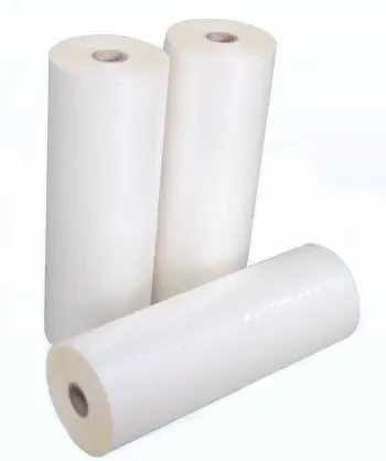 Film de plastification pour papier kraft, autres matériaux d'impression, extensible, Transparent, brillant et mat, bpp + eva