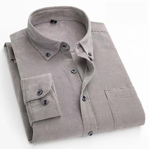 <span class=keywords><strong>Chemise</strong></span> <span class=keywords><strong>Homme</strong></span> Grande <span class=keywords><strong>Taille</strong></span> Personnalisée en Coton 100%, Couleur Unie Vintage, Haute Qualité, Faible MOQ OEM - MT2044 - Product Image 5
