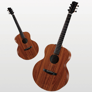 Guitare acoustique Enya 36 pouces 41 pouces EQ HPL 6 cordes Guitare de voyage Noire Touche en <span class=keywords><strong>Richlite</strong></span> Finition mate exquise Coffret cadeau inclus - Product Image 5
