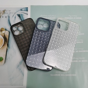 Coque de téléphone à Design diamant brillant pour Iphone 14 pro max, verre antichoc transparent pour Iphone 14 pro max, sacs et étuis pour téléphone portable - Product Image 2