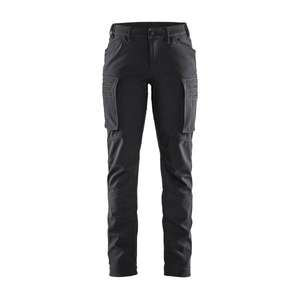 BLAKLADER - 717725139900C48 Women’s <b>Softshell</b> winter Service <b>trousers</b> Black - EAN 7330509788929 <b>WORK</b> <b>TROUSERS</b> - Product Image 1