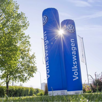 Colonne gonflable publicitaire à LED RVB, piliers personnalisés avec logo, pour événements sportifs, expositions, fêtes, étanches