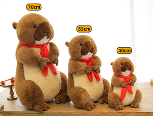 Cute Brown Beaver <strong>Plush</strong> Toy Children Toys <strong>Custom</strong> Stuffed Animal High Quality <strong>Soft</strong> Pillow <strong>Cushion</strong> - Product Image 6