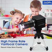 ELP 2MP yüksek hızlı USB Webcam 260fps 60fps 60fps 1080p 720p manuel Zoom Webcam PC için zte UVC bilgisayar kamera için Golf salıncak