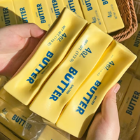 Barre géante de beurre ultra douce et super hydratante en PU, jouet sensoriel anti-stress à remontée lente de 4 oz, cadeau promotionnel pour adolescents