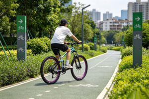 Bicicleta de Montaña de Suspensión Completa de 26 Pulgadas, 1x8 Velocidades, Frenos de Disco Hidráulicos, Degradado de Color, Cuadro de Acero de Alto <span class=keywords><strong>Carbono</strong></span> para Todoterreno - Product Image 5