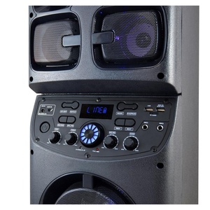 Haute puissance extérieure <span class=keywords><strong>soirée</strong></span> karaoké chariot portatif sans fil bluetooth haut-parleur - Product Image 3