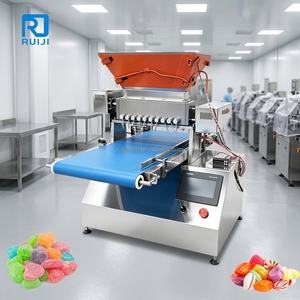 Macchina Universale da Tavolo <span class=keywords><strong>per</strong></span> la Produzione di Cioccolato, Caramelle Gommose e Dolciumi, con Stampi in Silicone e Dosatore <span class=keywords><strong>per</strong></span> Colata e Formatura - Product Image 1