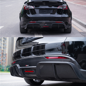 ناشر خلفي من ألياف الكربون على طراز V لطراز تسلا <span class=keywords><strong>3</strong></span> + - Product Image 3