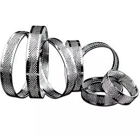 Juego de moldes para pasteles antiadherentes redondos de acero inoxidable de nueva producción para cocinas domésticas y uso en panadería - Product Image 3