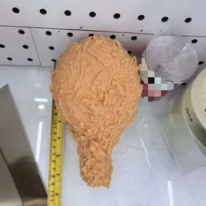 Juguete Blandito de Pollo Frito Gigante, Suave, de Ascenso Lento, Antiestrés, para Apretar, Regalo para Adultos y Niños, Diversión para el Escritorio, Juguete Sensorial Novedoso - Product Image 3